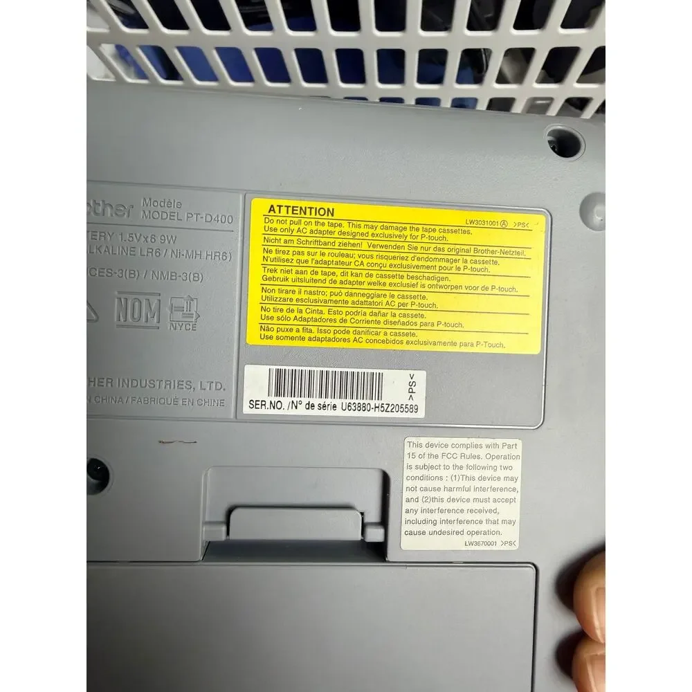 BROTHER P TOUCH DL400 LABEL MAKER